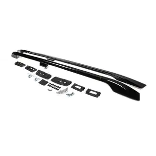 Jumta reliņi oriģinālais dizains Premium Black (2 gab.) foto 3