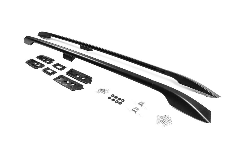 Toyota Land Cruiser 200 2007–2021 Jumta reliņi oriģinālais dizains Premium Black (2 gab.) Foto 4