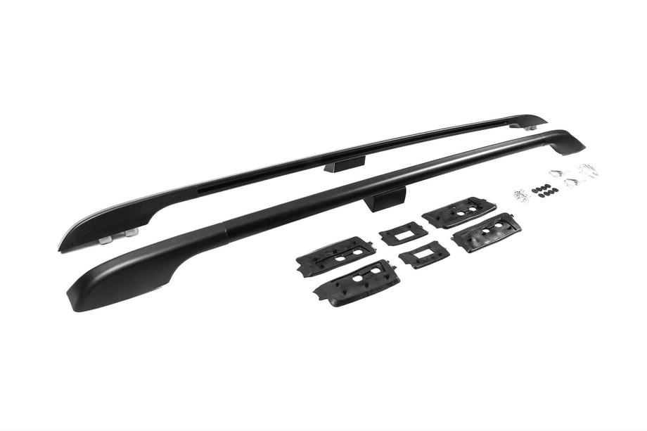 Toyota Land Cruiser 200 2007–2021 Jumta reliņi oriģinālais dizains Premium Black (2 gab.) Foto 5