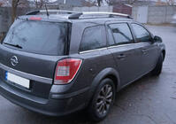 Opel Astra H 2004–2013 Alumīnija jumta reliņi (Caravan, hroms) foto 2