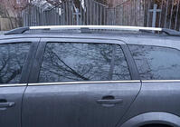 Opel Astra H 2004–2013 Alumīnija jumta reliņi (Caravan, hroms) foto 3