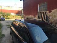 Opel Astra H 2004–2013 Alumīnija jumta reliņi (Caravan, hroms) foto 8