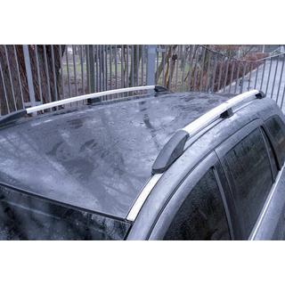 Alumīnija jumta reliņi (Caravan, hroms) Opel Astra H 2004–2013 foto 4