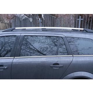 Alumīnija jumta reliņi (Caravan, hroms) Opel Astra H 2004–2013 foto 3