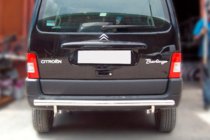 Citroen Berlingo 1996–2008 Aizmugurējais aizsargstienis (nerūsējošais tērauds) foto 1