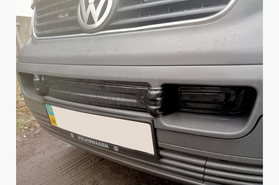 Volkswagen T5 Transporter 2003–2010 Apakšējais radiatora režģa pārsegs (pilns) Matēta Image