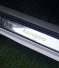 Renault Kangoo 1998–2008 Sliekšņu uzlikas Carmos V1 (nerūsējošais tērauds) foto 2