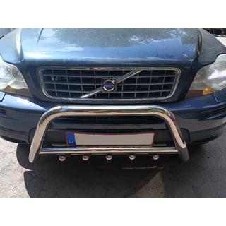 Bullbar WT003 (nerūsējošais tērauds) Volvo XC90 2002–2014 foto 3