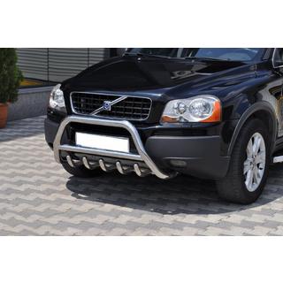 Bullbar WT003 (nerūsējošais tērauds) Volvo XC90 2002–2014 foto 4