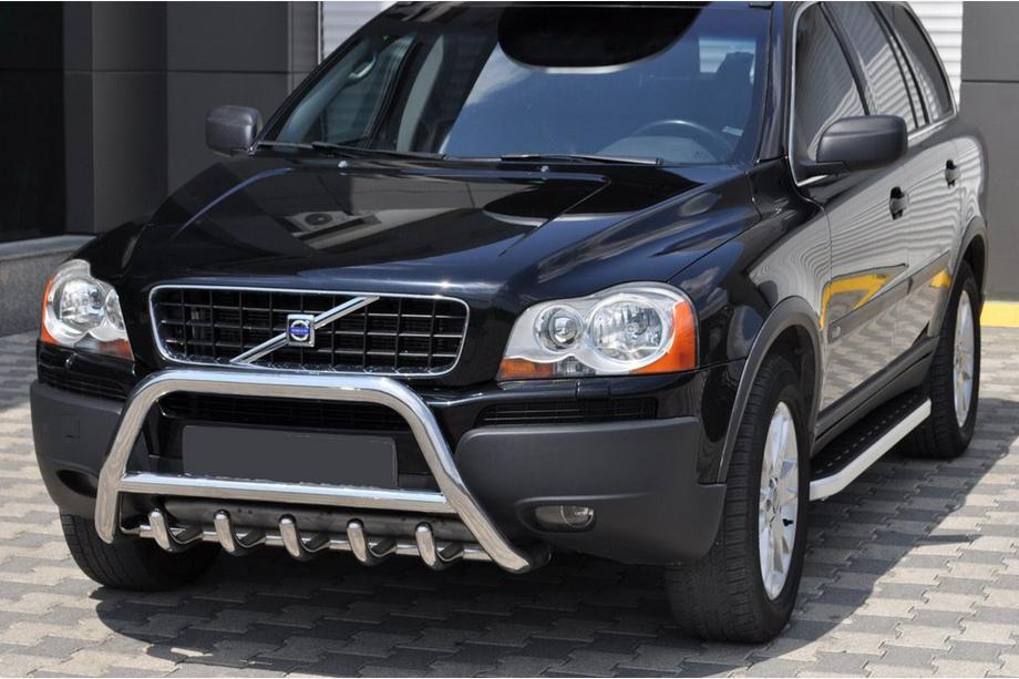 Volvo XC90 2002–2014 Bullbar WT003 (nerūsējošais tērauds) Image