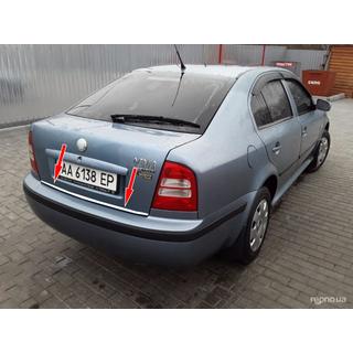 Bagāžnieka malas uzlika (nerūsējošā tērauda) Skoda Octavia I Tour A4 1996–2010 foto 1