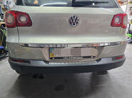 Volkswagen Tiguan 2007–2016 Bagāžnieka malas uzlika (nerūsējošā tērauda) foto 6