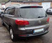 Volkswagen Tiguan 2007–2016 Bagāžnieka malas uzlika (nerūsējošā tērauda) foto 3