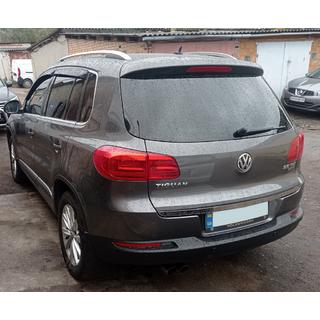 Bagāžnieka malas uzlika (nerūsējošā tērauda) Volkswagen Tiguan 2007–2016 foto 3