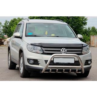 Priekšējais bullbar WT003 (nerūsējošais tērauds) foto 1