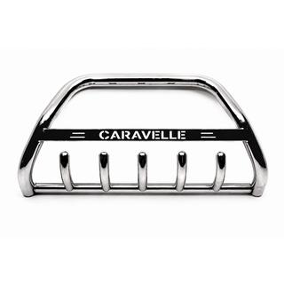 Priekšējais aizsargstienis (bull bar) WT004 (nerūsējošais tērauds) Volkswagen T4 Caravelle/Multivan 1990–2003 foto 2