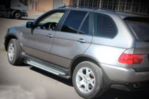 BMW X5 E53 1999–2006 Sānu pakāpieni Allmond Grey (2 gab., alumīnija) foto 4