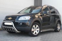 Chevrolet Captiva 2006–2019 Priekšējais bullbar WT002 (nerūsējošais tērauds) foto 2