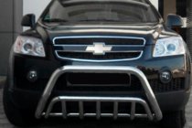 Chevrolet Captiva 2006–2019 Priekšējais bullbar WT002 (nerūsējošais tērauds) foto 3