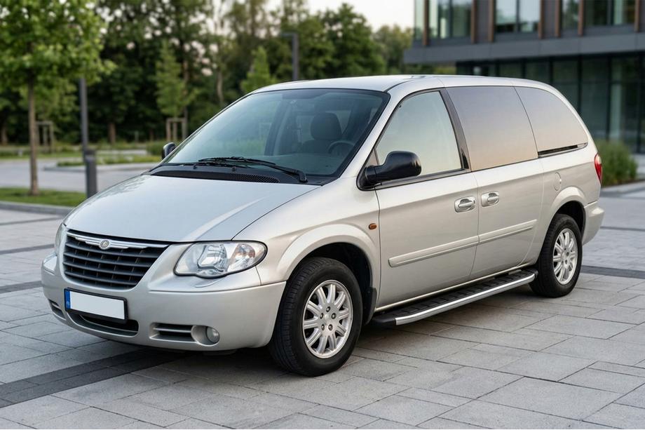 Chrysler Voyager 2001–2007 Sānu pakāpieni Fullmond (2 gab., alumīnijs) Image