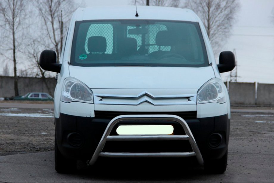 Citroen Berlingo 2008–2018 Bullbar WT022 (nerūsējošais tērauds) Foto 4