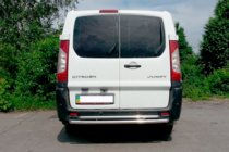 Fiat Scudo 2007–2015 Aizmugurējais aizsargloks AK002-Dubultā (nerūsējošais tērauds) foto 2