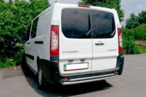 Fiat Scudo 2007–2015 Aizmugurējais aizsargloks AK002-Dubultā (nerūsējošais tērauds) foto 3