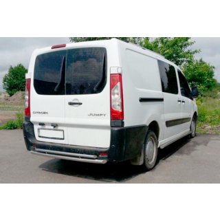 Aizmugurējais aizsargstienis AK-002 (dubultais, nerūs.) Peugeot Expert 2007–2016 foto 1