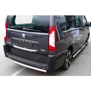 Aizmugurējais aizsargloks AK002 (nerūsējošais tērauds) Peugeot Expert 2007–2016 foto 3