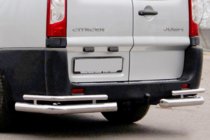 Fiat Scudo 2007–2015 Aizmugurējie stūri AK003-Double (2 gab., nerūsējošais tērauds) foto 1