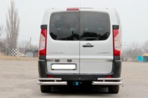 Fiat Scudo 2007–2015 Aizmugurējie stūri AK003-Double (2 gab., nerūsējošais tērauds) foto 2