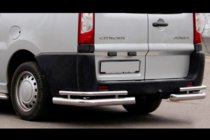 Citroen Jumpy 2007–2017 Aizmugurējie stūru aizsargi Double (2 gab., nerūsējošais tērauds) foto 1