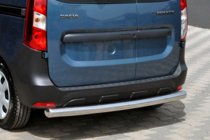 Dacia Dokker 2013–2022 Aizmugurējais aizsargstienis AK002 (nerūsējošais tērauds) foto 1