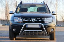 Dacia Duster 2008–2018 Priekšējais aizsargstienis WT002 (nerūsējošais tērauds) foto 4