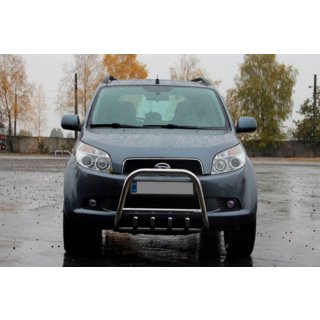 Priekšējais aizsargstienis QT006 (nerūsējošais tērauds) Daihatsu Terios 2006–2017 foto 2