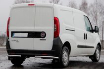 Fiat Doblo II 2010–2022 Aizmugurējie stūru elementi AK003 (nerūsējošais tērauds) foto 2