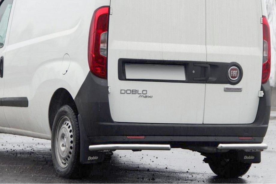 Fiat Doblo II 2010–2022 Aizmugurējie stūru elementi AK003 (nerūsējošais tērauds) Image
