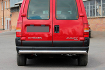 Citroen Jumpy 1996–2007 Aizmugurējais aizsargstienis (nerūsējošais tērauds) foto 1