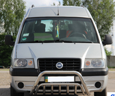 Fiat Scudo 1996–2007 Priekšējais aizsargstienis WT002 (nerūsējošais tērauds) foto 3