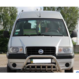 Priekšējais aizsargstienis WT002 (nerūsējošais tērauds) Fiat Scudo 1996–2007 foto 3