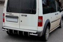 Ford Connect 2002–2006 Aizmugurējā aizsargstanga AK-design (nerūsējošais tērauds) foto 2