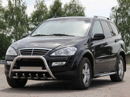 SsangYong Action 2005–2018 Priekšējais bullbar WT003 (nerūsējošais tērauds) foto 3