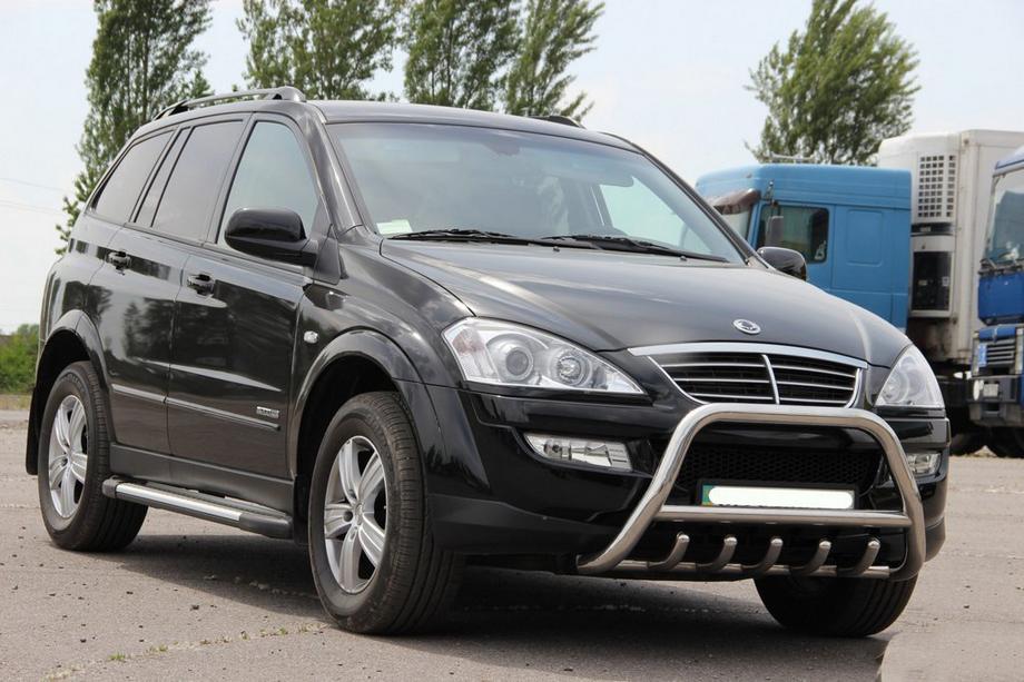 SsangYong Action 2005–2018 Priekšējais bullbar WT003 (nerūsējošais tērauds) Image