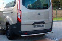 Ford Custom 2013–2022 Aizmugurējais aizsargstienis AK002 (nerūsējošais tērauds) foto 1