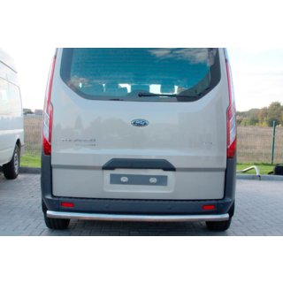 Aizmugurējais aizsargstienis AK002 (nerūsējošais tērauds) Ford Custom 2013–2022 foto 3