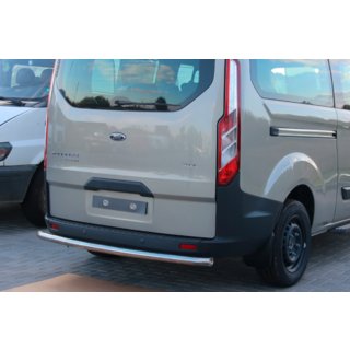 Aizmugurējais aizsargstienis AK002 (nerūsējošais tērauds) Ford Custom 2013–2022 foto 2