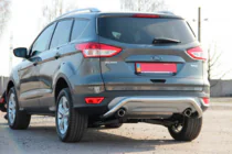 Ford Kuga/Escape 2013–2019 Aizmugurējā aizsargstieņa caurule AK007 (nerūsējošais tērauds) foto 4