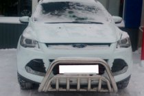 Ford Kuga/Escape 2013–2019 Priekšējais bullbar WT002 (nerūsējošais tērauds) foto 3