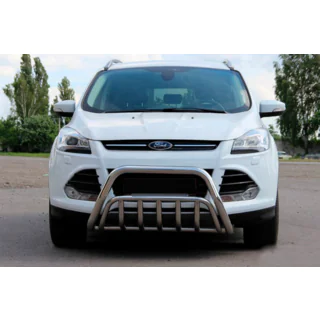 Priekšējais bullbar WT002 (nerūsējošais tērauds) foto 1