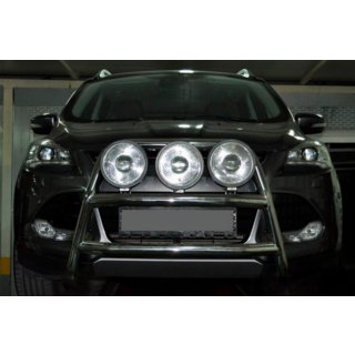 Bullbārs WT018 (nerūsējošais tērauds) foto 1